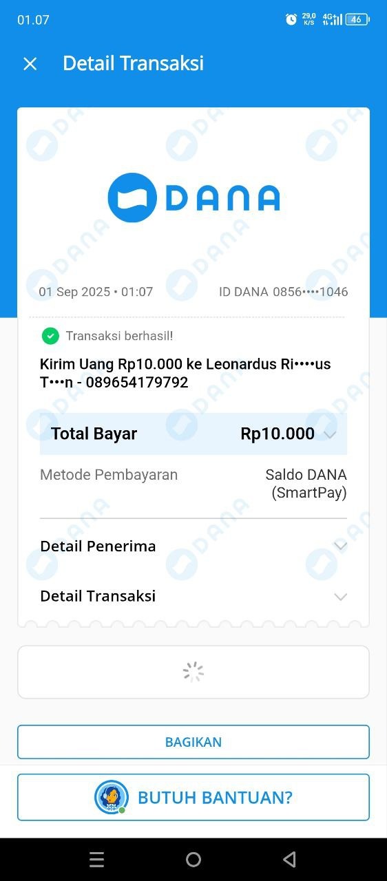 Proof of Payment 3